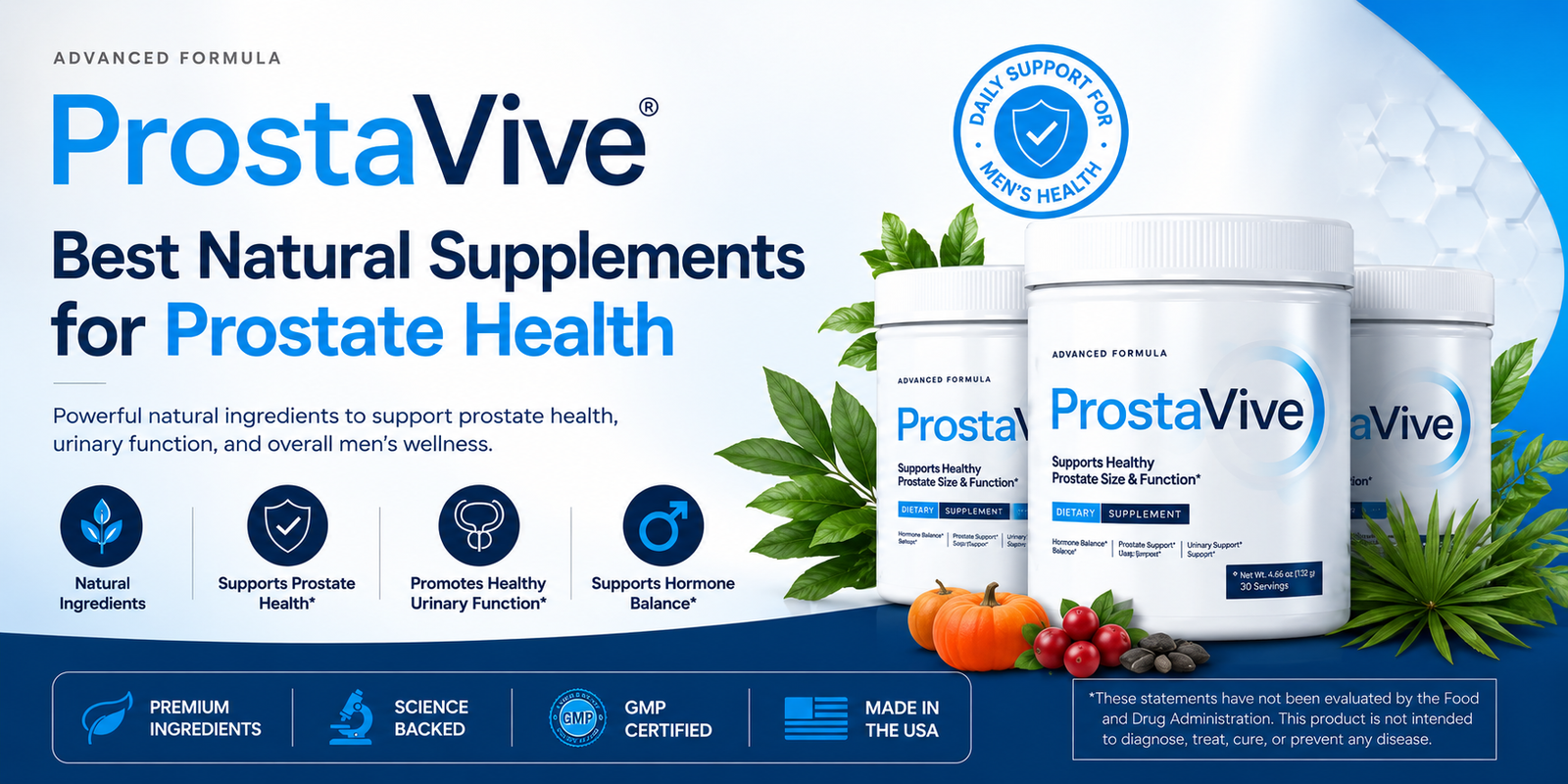 Best Natural Supplements for Prostate Health