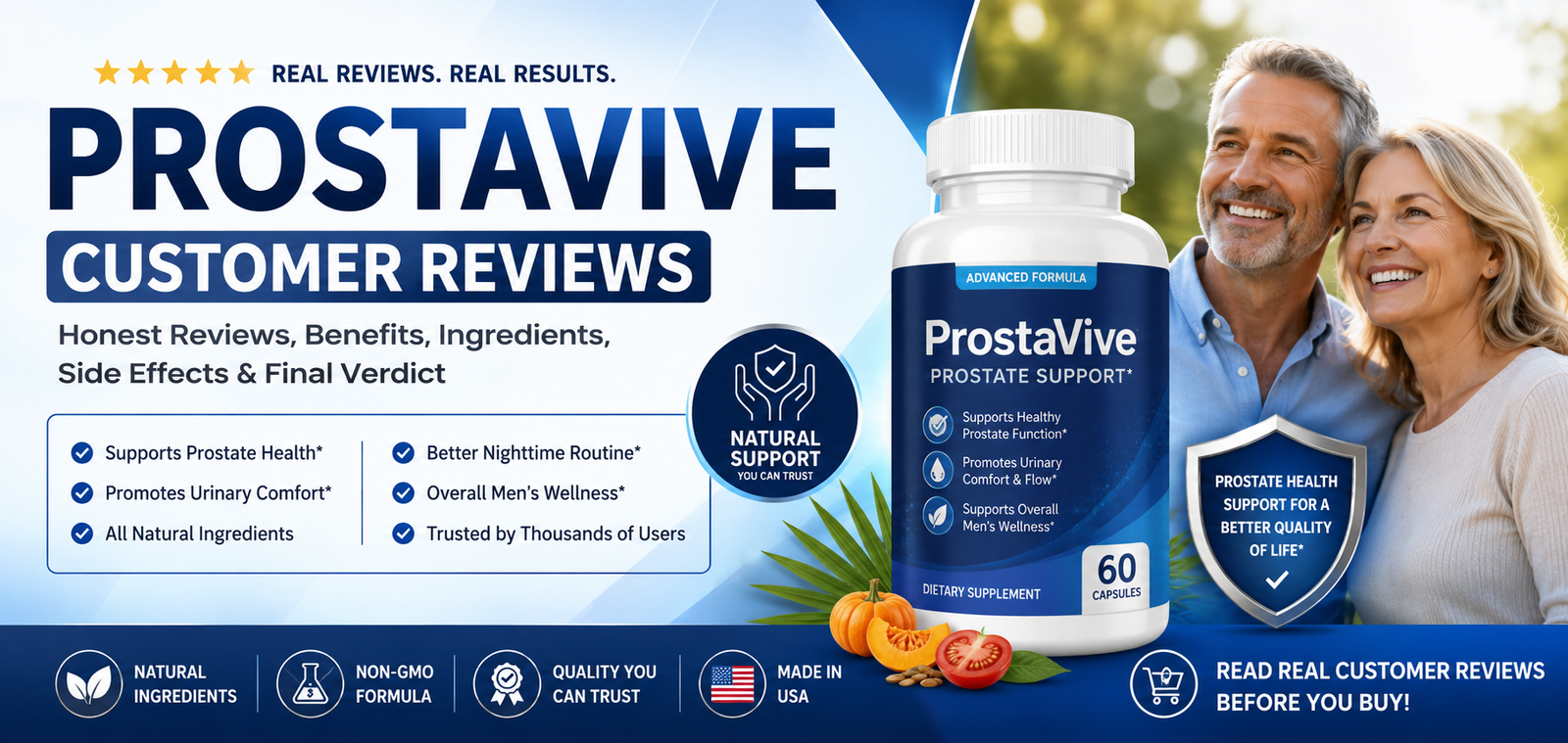 ProstaVive Customer Reviews